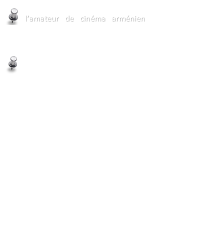 
 l’amateur de cinéma arménien débutera par CinéArménie.


 etc... Tous les parcours sont possibles.
Mais quel que soit l'itinéraire suivi, l’internaute aura toujours à sa disposition, des textes à lire et de courts films à visionner. Selon le temps dont il dispose, et son degré d’expertise en études cinématographiques, il pourra opter pour un trajet plus ou moins long en explorant ou non, les parties classées « Pour aller plus loin », signalées par  
    
    
    L’œuvre de Pelechian est courte mais ouvre sur un territoire immense à explorer. Ce site propose quelques caps à suivre et voudrait inciter l’internaute à retourner à l’œuvre de Pelechian pour y tracer ses propres routes.
